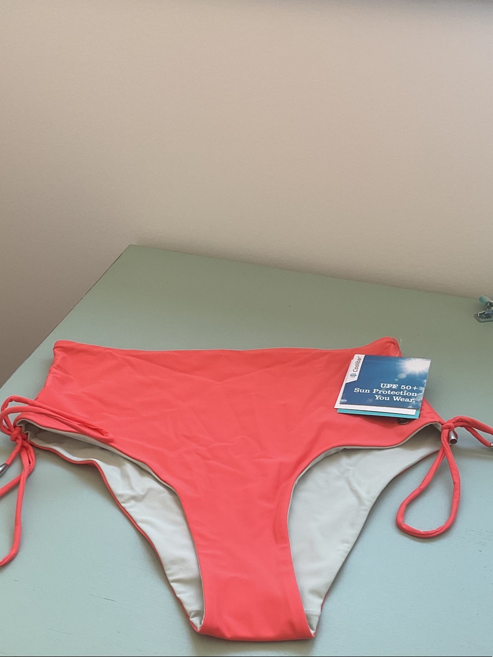 Coolibar Women’s 50+ SPF Swim Bottoms Large